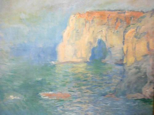 1280px-Claude Monet Étretat, la Manneporte, reflets sur l'eau 15092012413