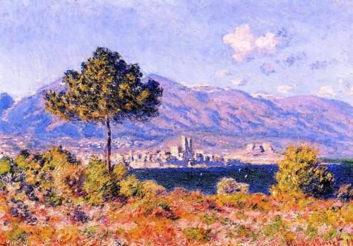 1888 View of Antibes from the Plateau Notre-Dame oil on canvas 65.1 x 92.4 cm Private Collection