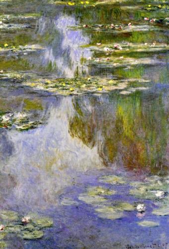 1907 Water Lilies oil on canvas 03