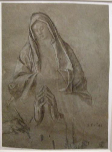 Carpazzio, studio di madonna dell'umiltà, 1505 circa