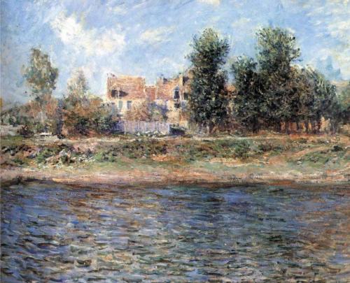 Claude Monet - Le berge de La Seine, 1880