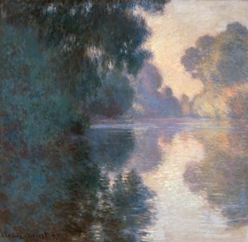 Claude Monet - Matin sur la Seine, le beau temps (1897)